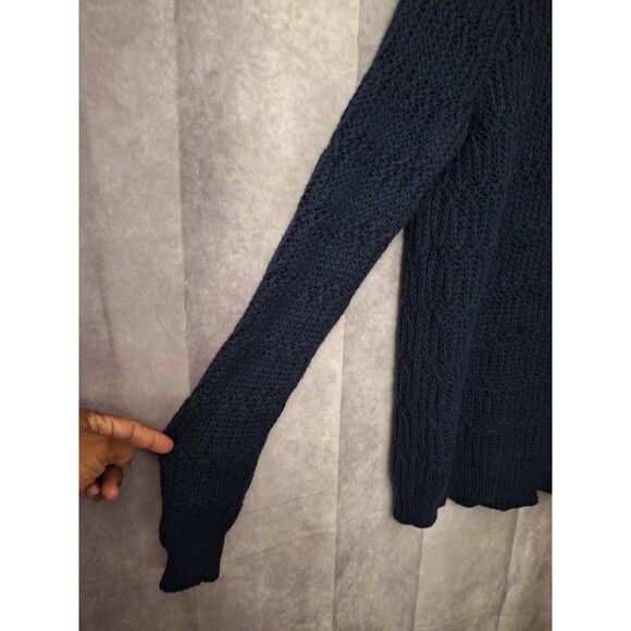 Nordstrom Men's Shop Thick Chunky Knit Turtleneck Sweater Men's XL Wool Blend - Picture 8 of 13